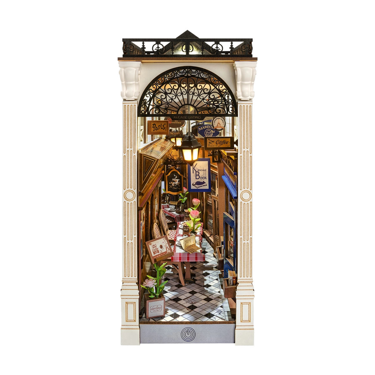 Rolife Book Nook Shelf Insert - Arcade Dating