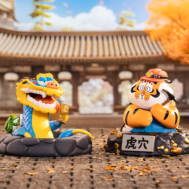 Fat Tiger Pang Hu Soaring Dragon Leaping Tiger Series Blind Box