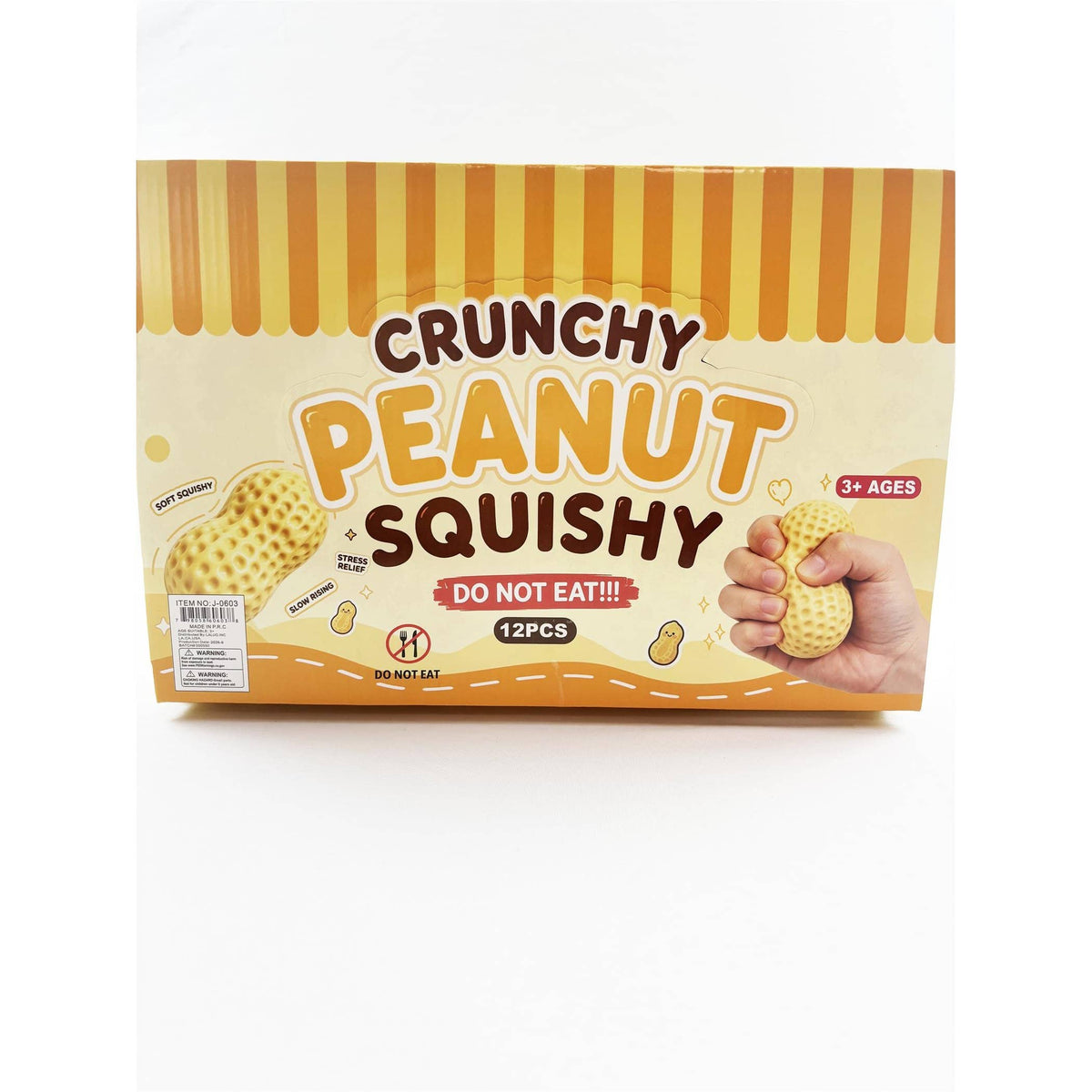 Crunchy Peanut Squishy Toy: PEANUT / ONE(12)