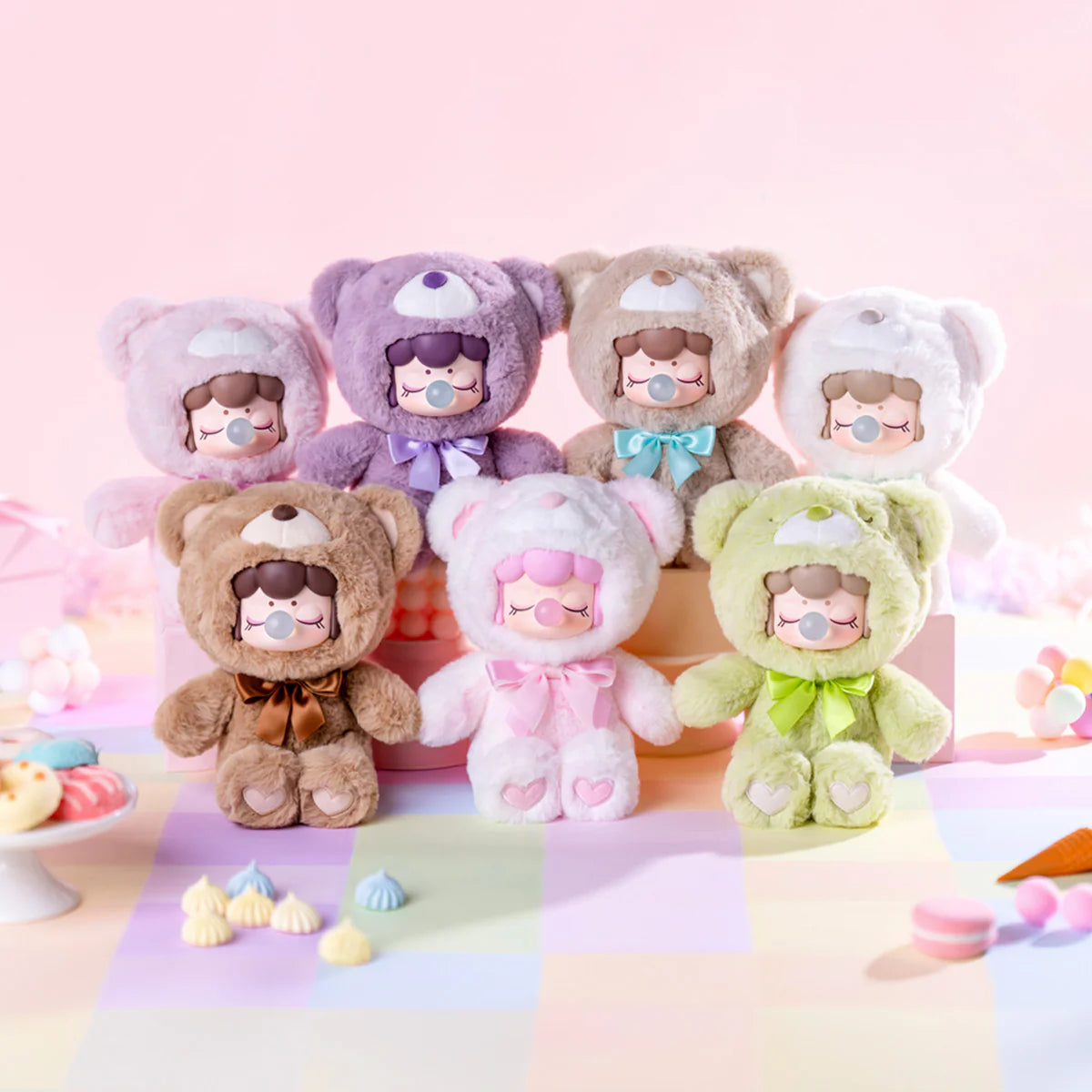 Nanci Colorful Chocolate Cuite Bears Blind Box