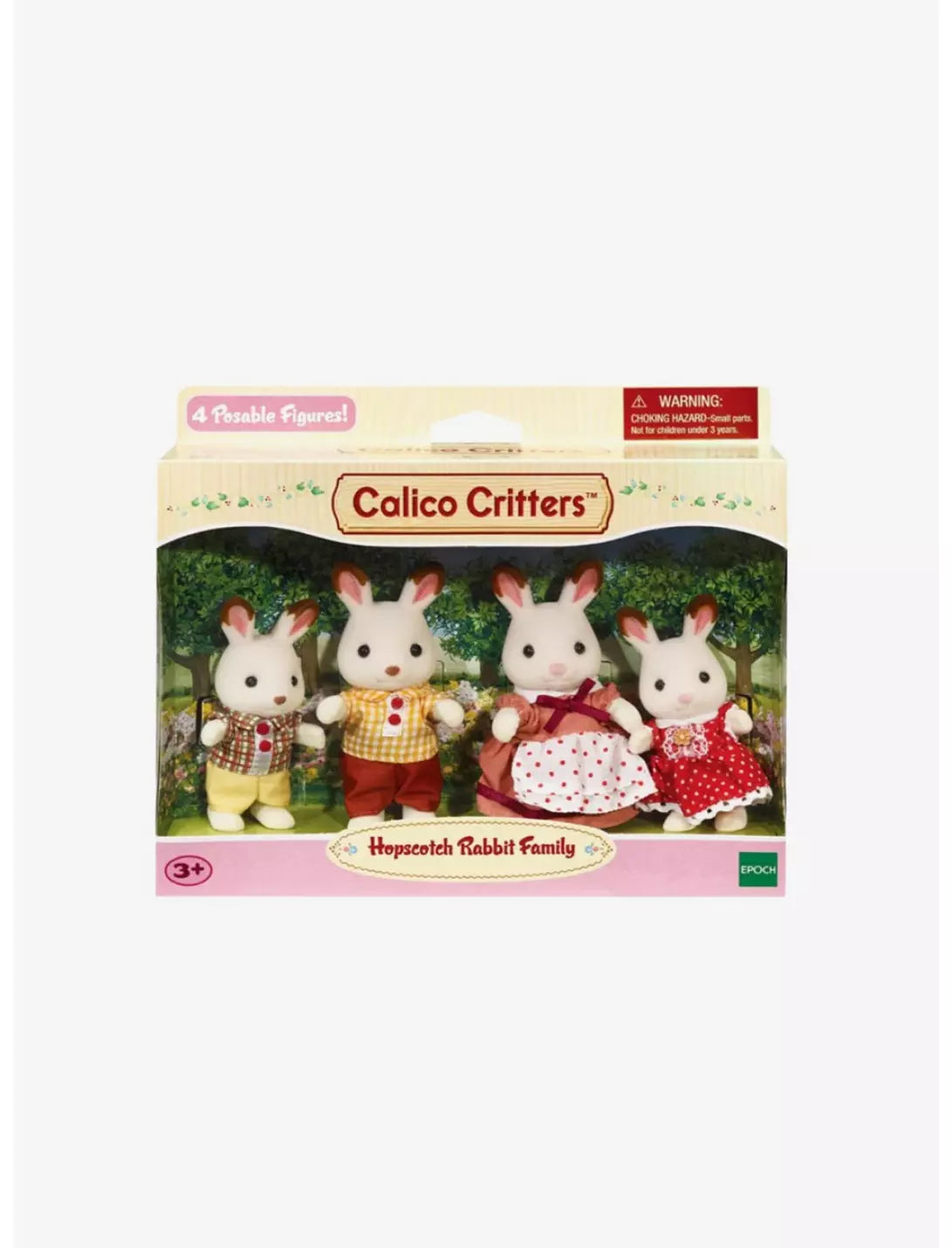 EPOCH Chocolate Rabbit Family