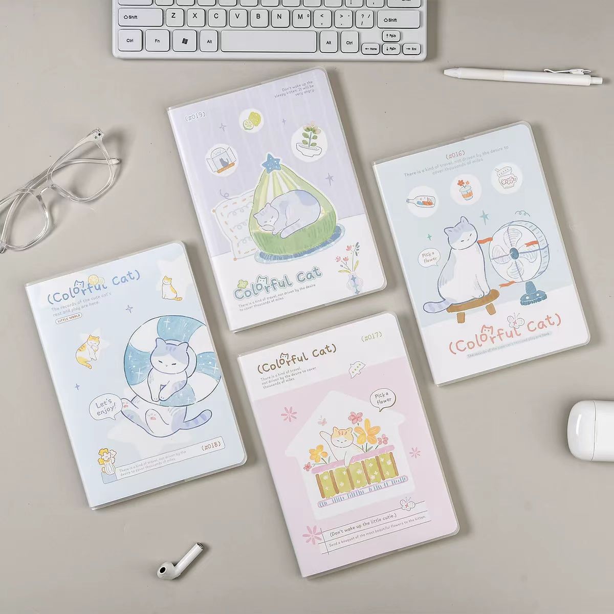 Colorful Cats Notebook