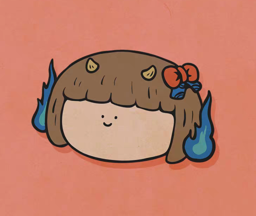 (Badge - Fridge Magnet) Zashiki-warashi