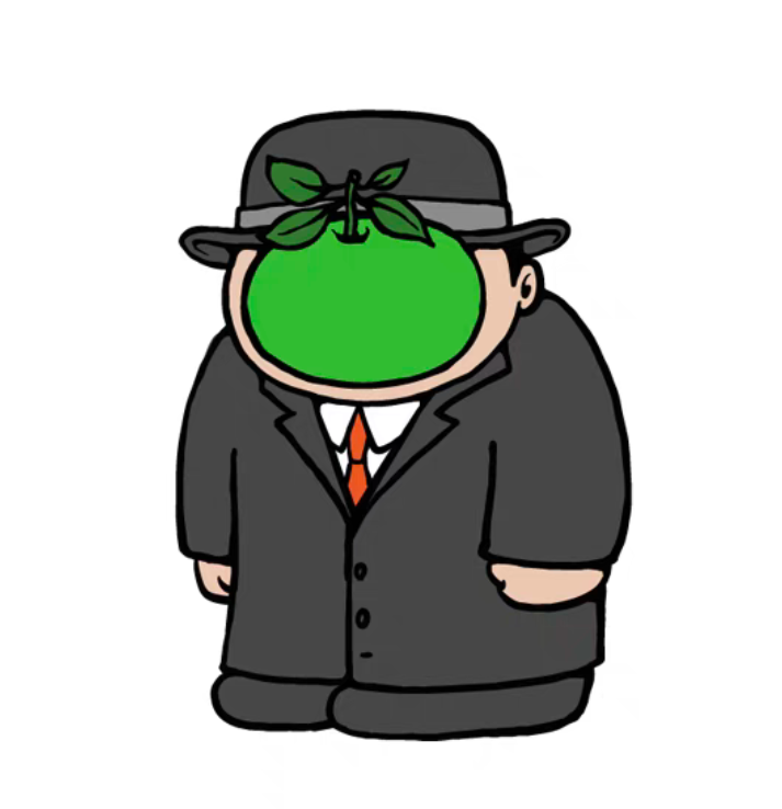 (Badge - Fridge Magnet) The Son of Man