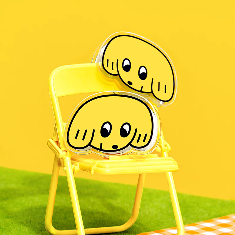 Butter Dog Acrylic Clip