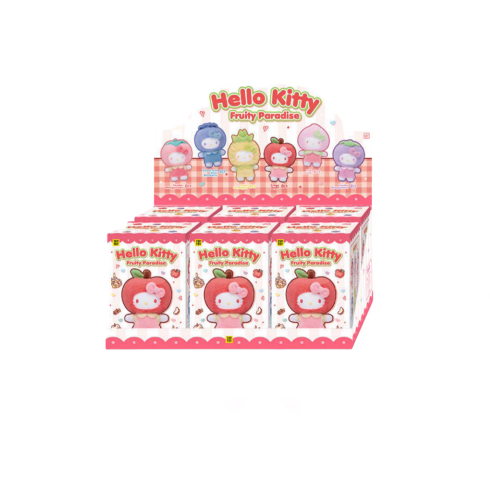 HK Fruit Fragrance Paradise Series Plush Keychain Blind Box