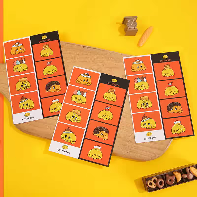 Butter Dog- Sticker Set