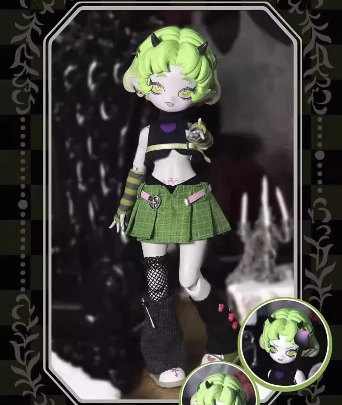 Devil Horn 1/8 Scale BJD Articulated Doll Series Blind Box