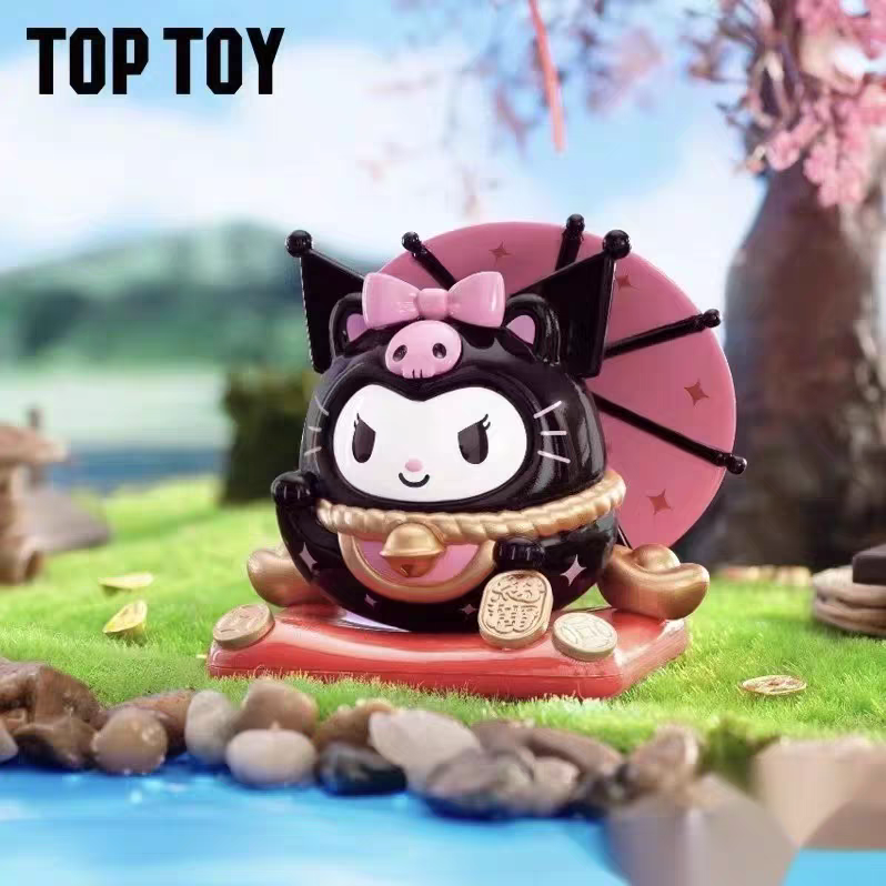 TT Sanrio Lucky Cat Tumbler -Kuromi