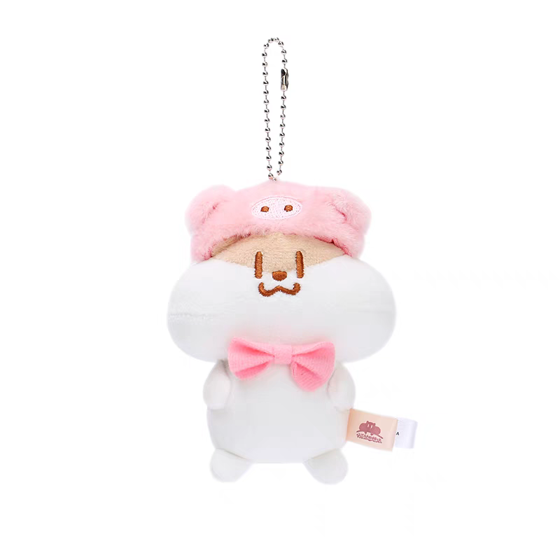 Milk Tea Mouse- Seated Pig Pendant 13*9cm