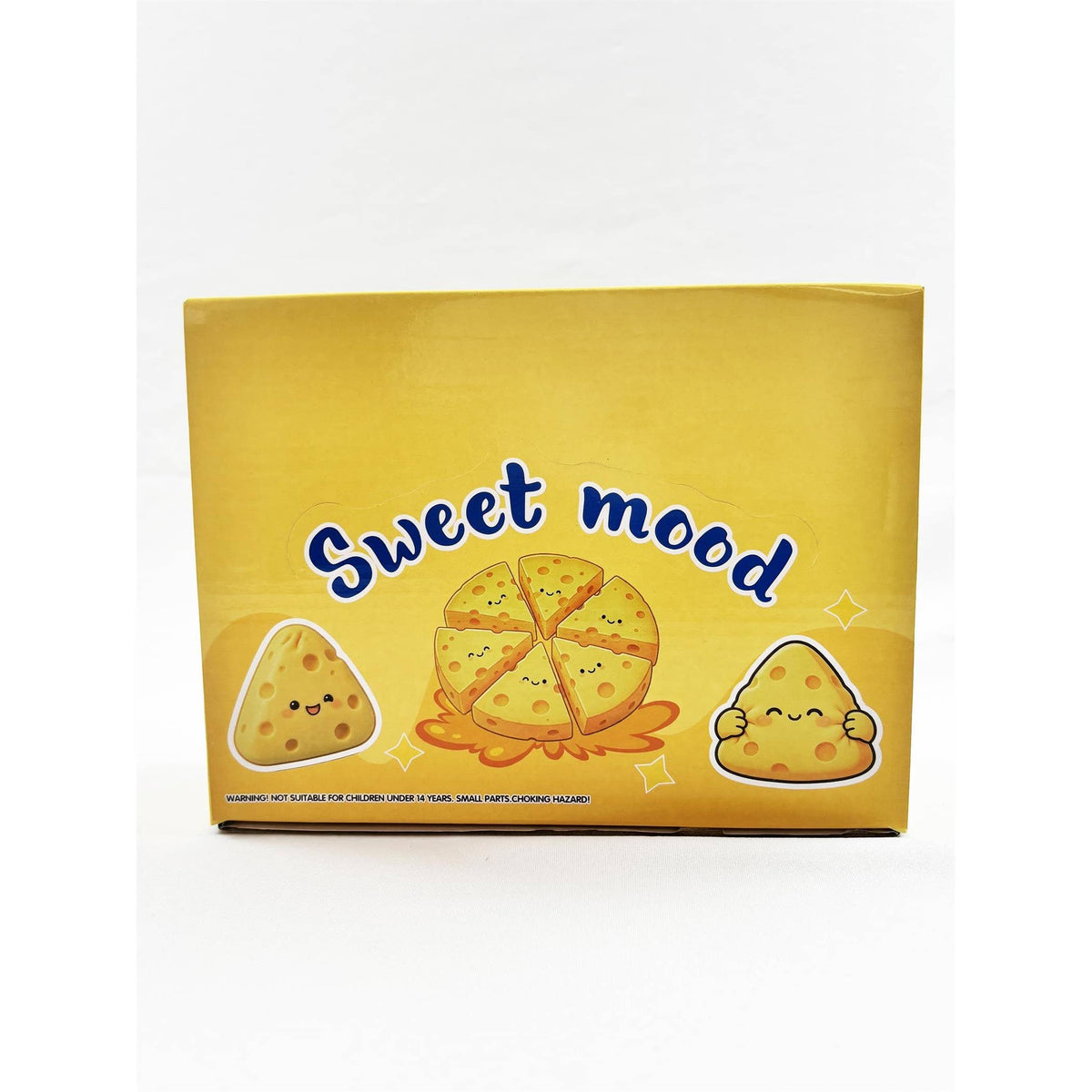 Colorful Cheese Wedge Coconut Oil Squishy Toy: MIX COLOR