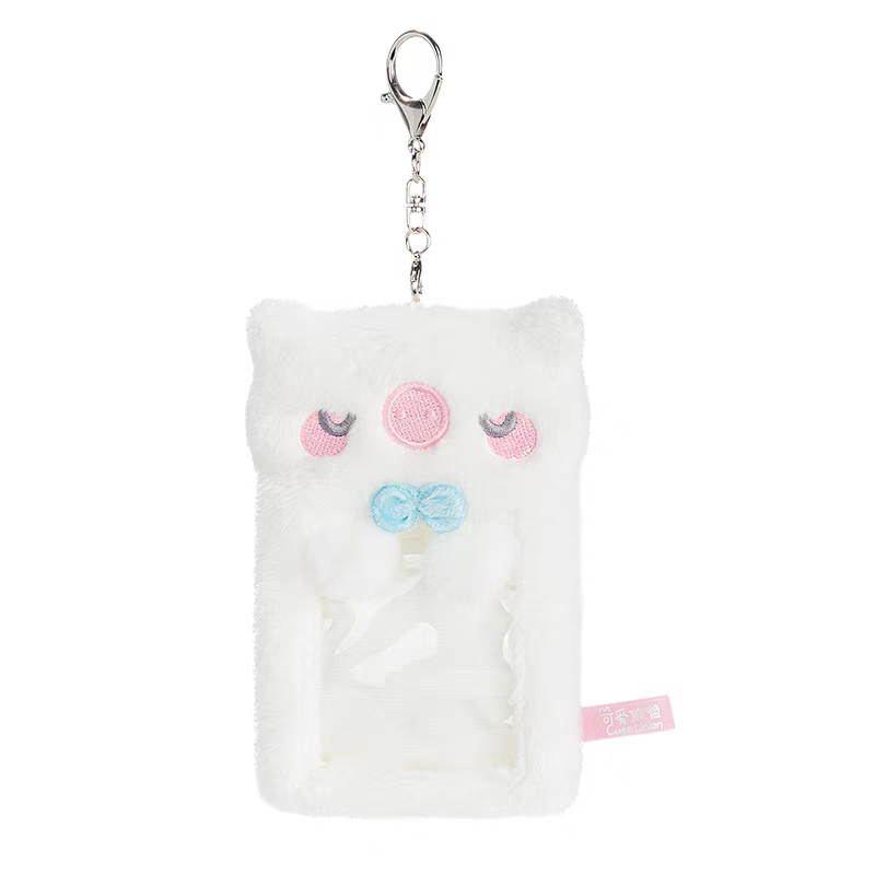 Cute Alliance- Fuzzy Card Case Doodle Pig