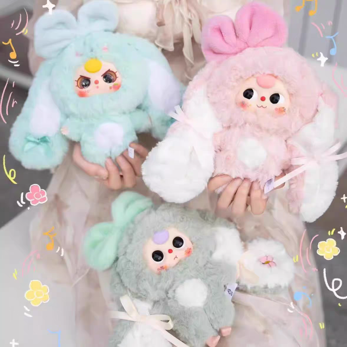 Baby Three Bunny Return Series Plush Blind Box