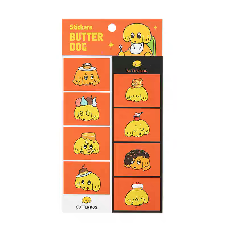 Butter Dog- Sticker Set