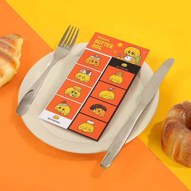 Butter Dog- Sticker Set