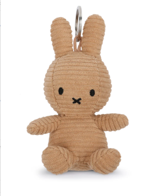 Bon Ton Toys Keychain MIFFY ECO Corduroy Beige 4