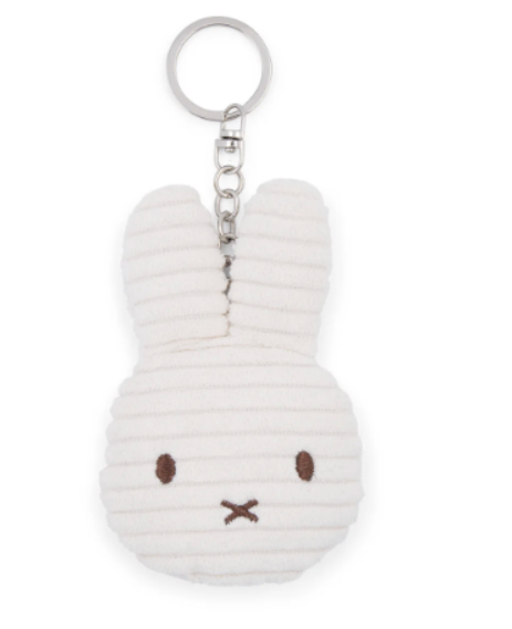 Bon Ton Toys Keychain MIFFY Flat ECO Corduroy Offwhite 4