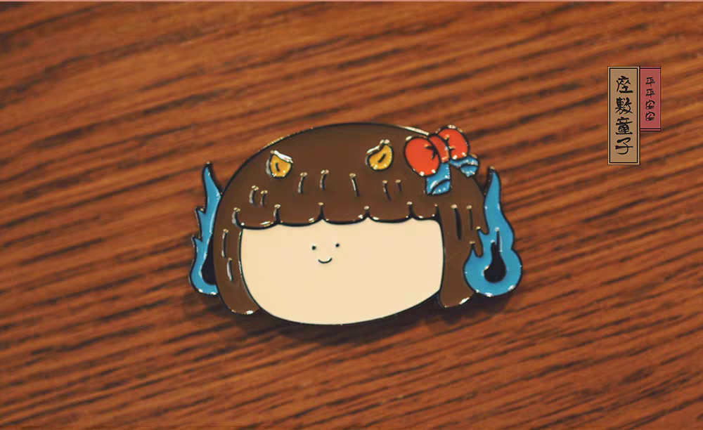 (Badge - Fridge Magnet) Zashiki-warashi