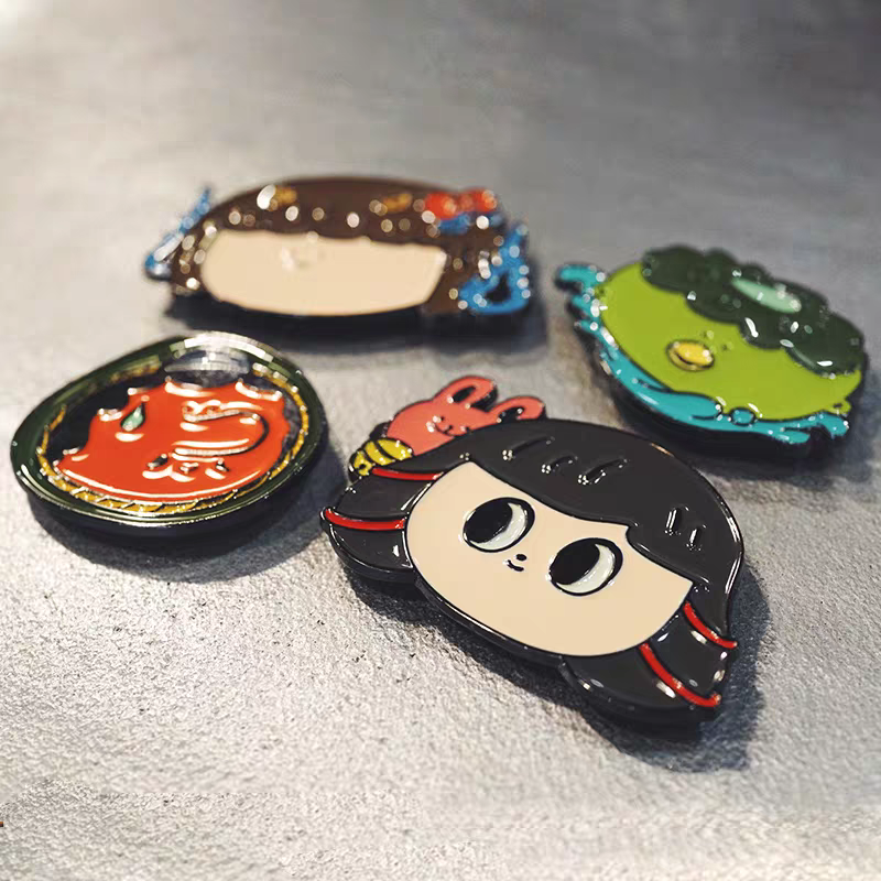 (Badge - Fridge Magnet) Waka-hime