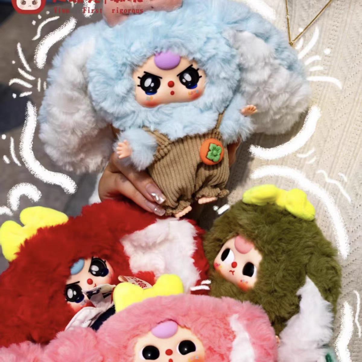 Baby Three Macaron Cute Bunny V2 Blind Box