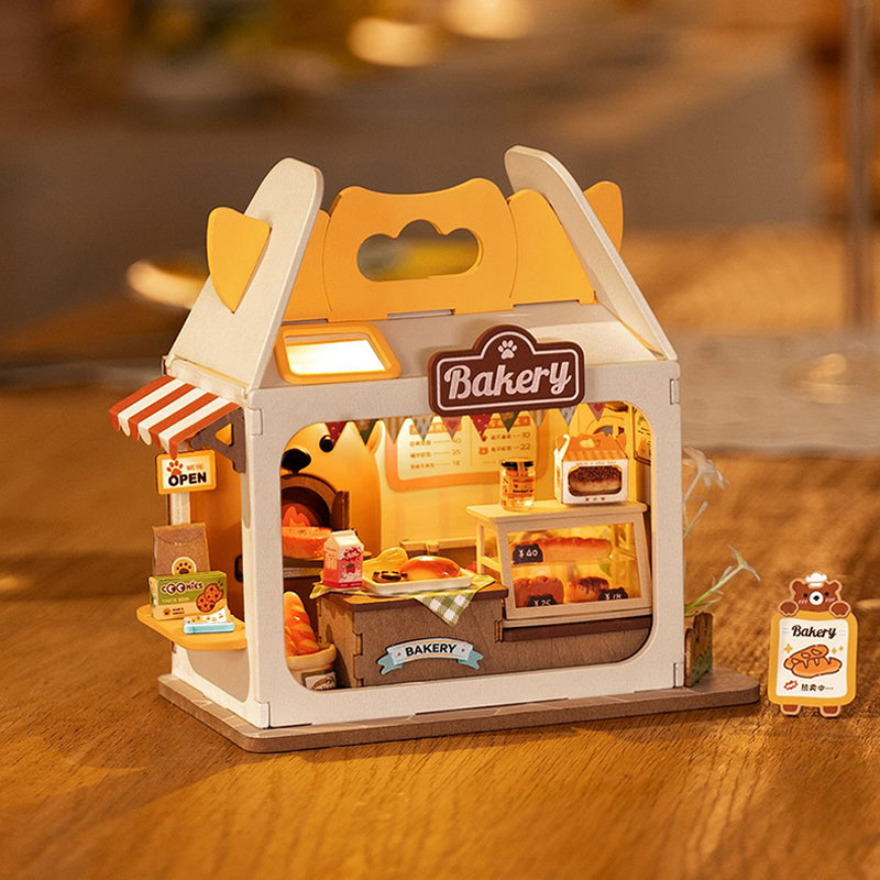 Rolife Teddy's Breadbox DIY Miniature House Kit