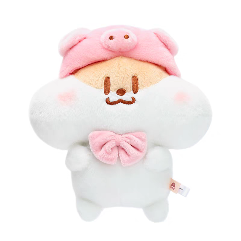 Milk Tea Mouse- Seated Pig Pendant 13*9cm