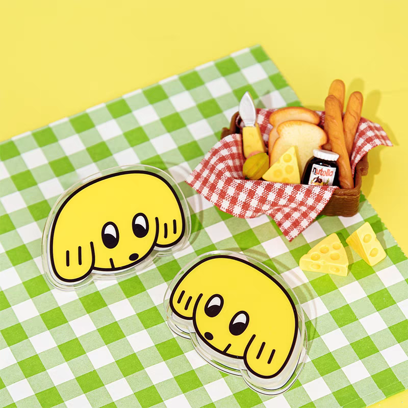 Butter Dog Acrylic Clip