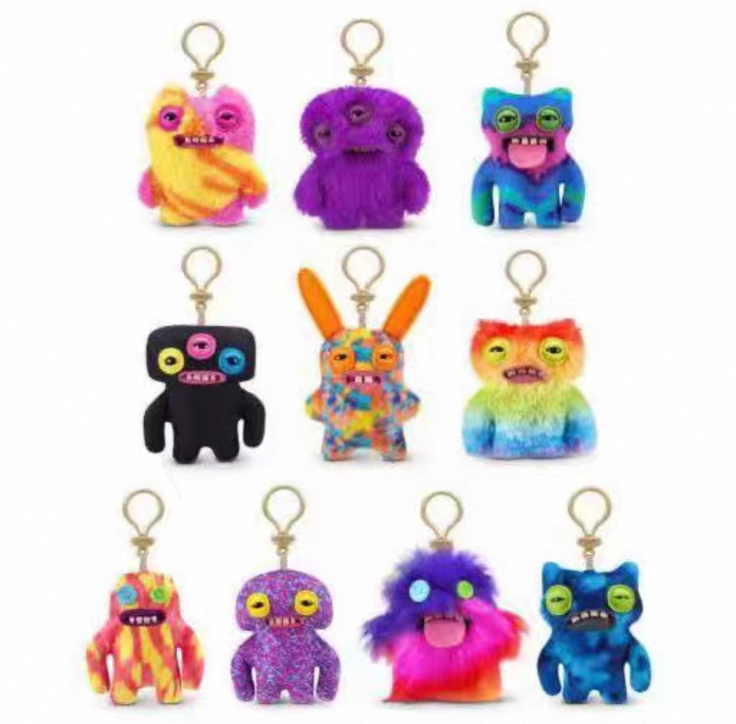 Fuggler Keypers Series 6 Plush Bag Charm Blind Box