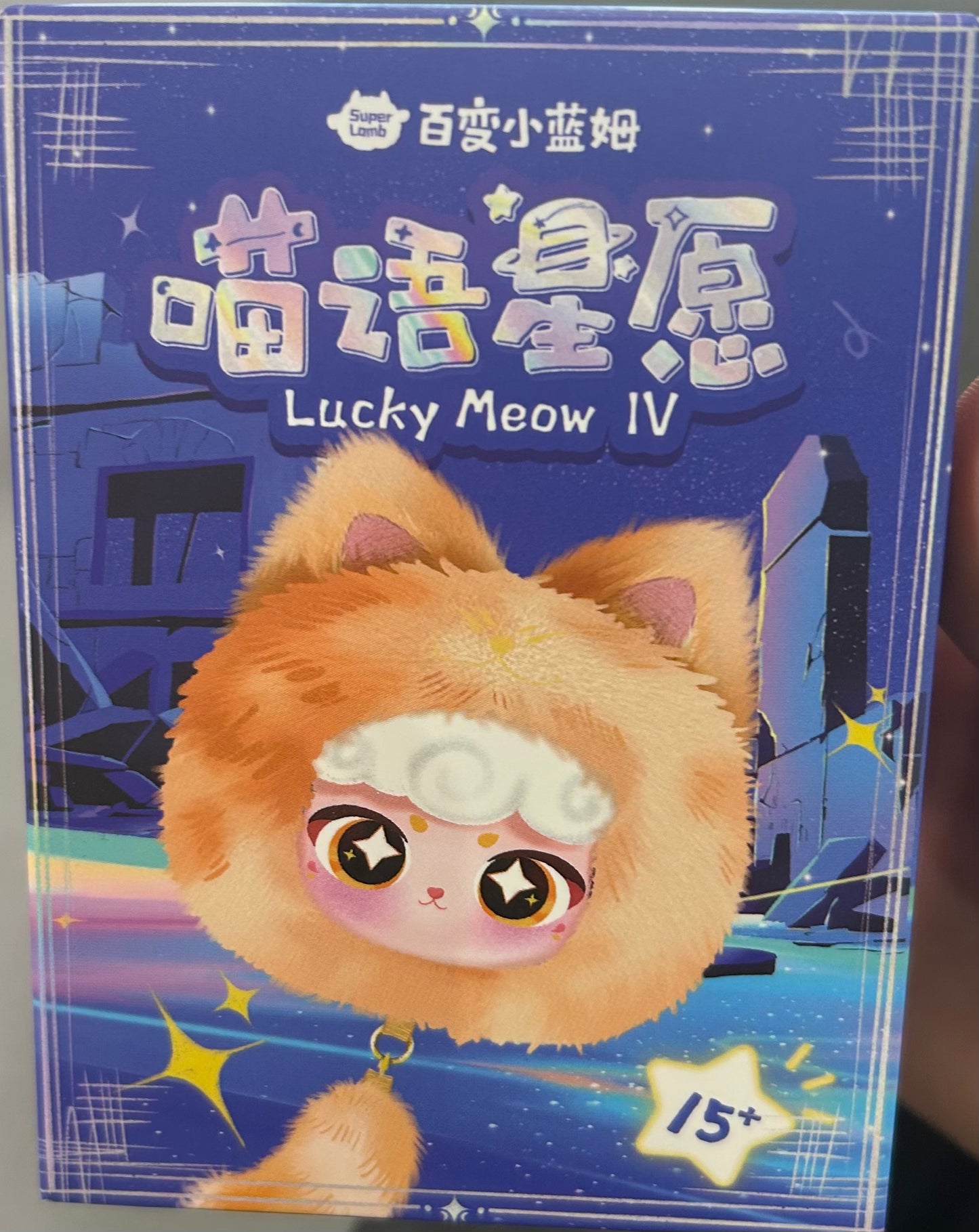 Ciaoka Lucky Meow IV Adorable Face Plushie Keychain