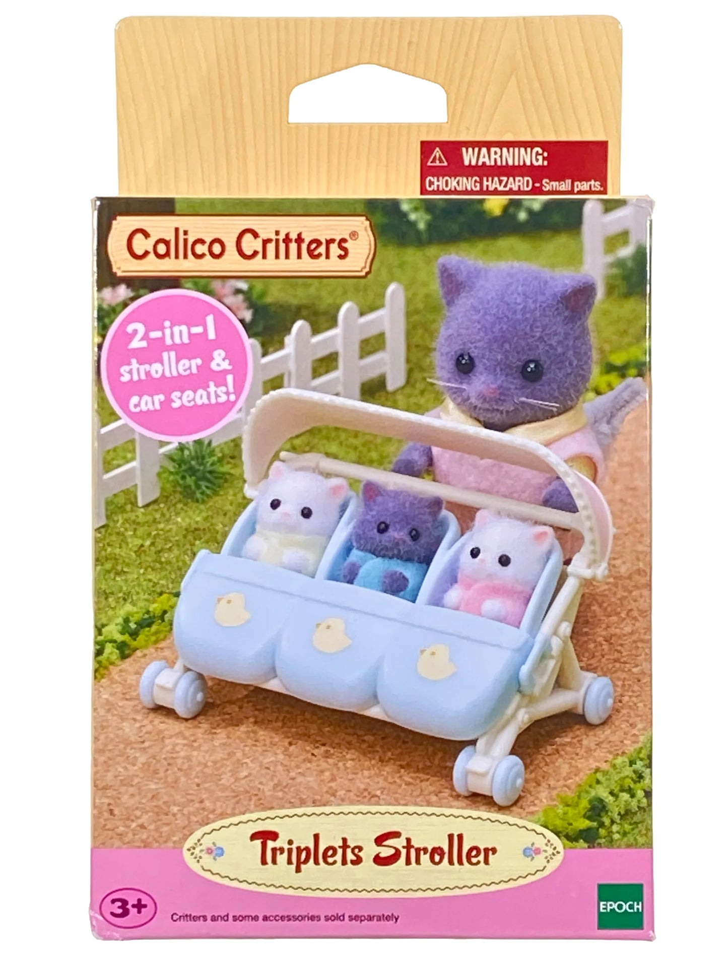 EPOCH Triplets Stroller