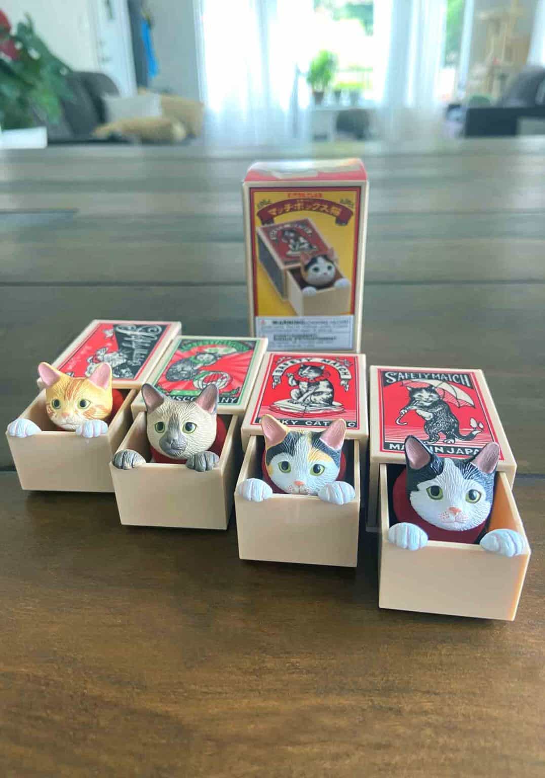KITAN CLUB: Cat Peek Matchbox Blind Box