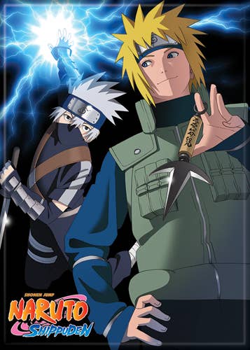 Naruto and Kakashi Magnet