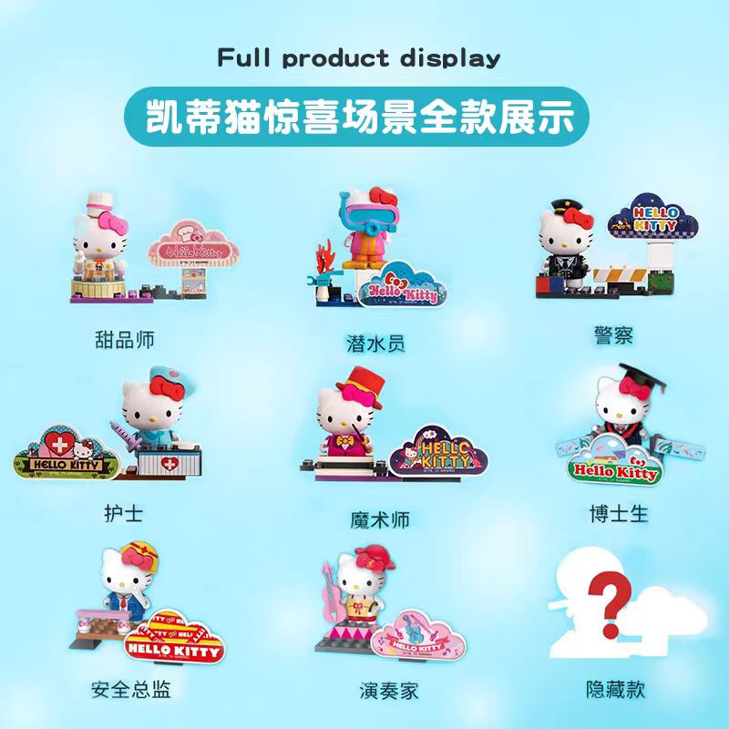 Hello Kitty Career Theme - Surprise Playset Series Blind Box