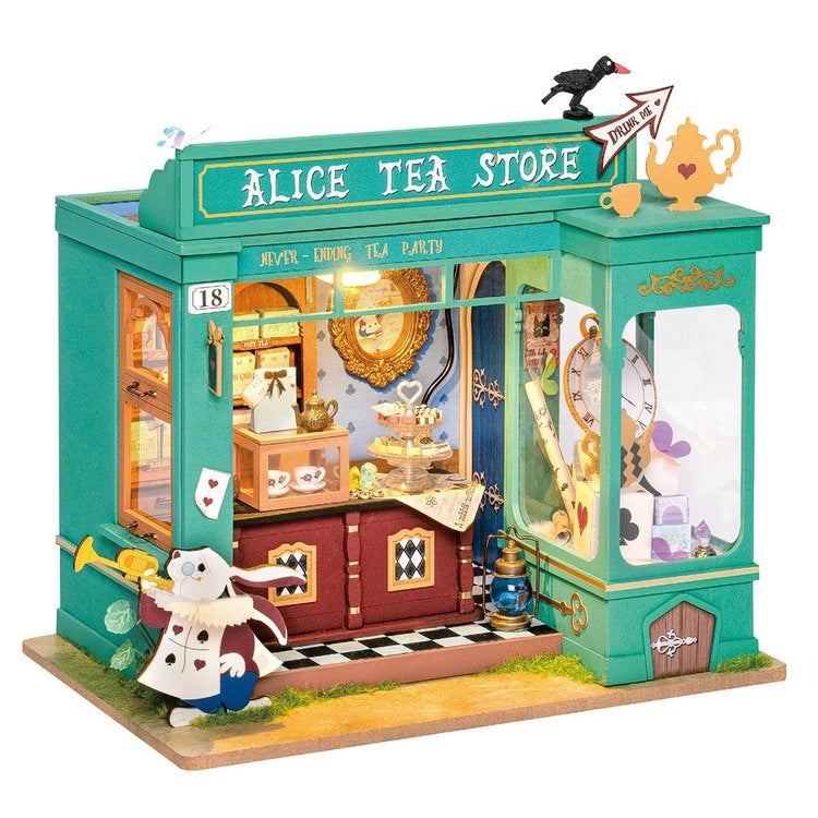 Rolife Miniature House Kit - Alice's Tea Store