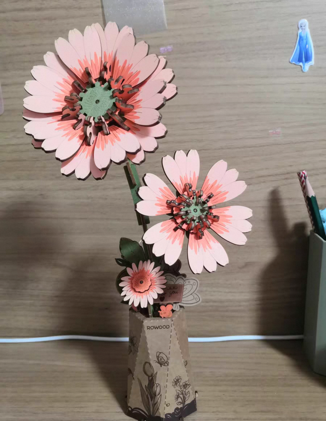 Rolife Light Orange Gerbera