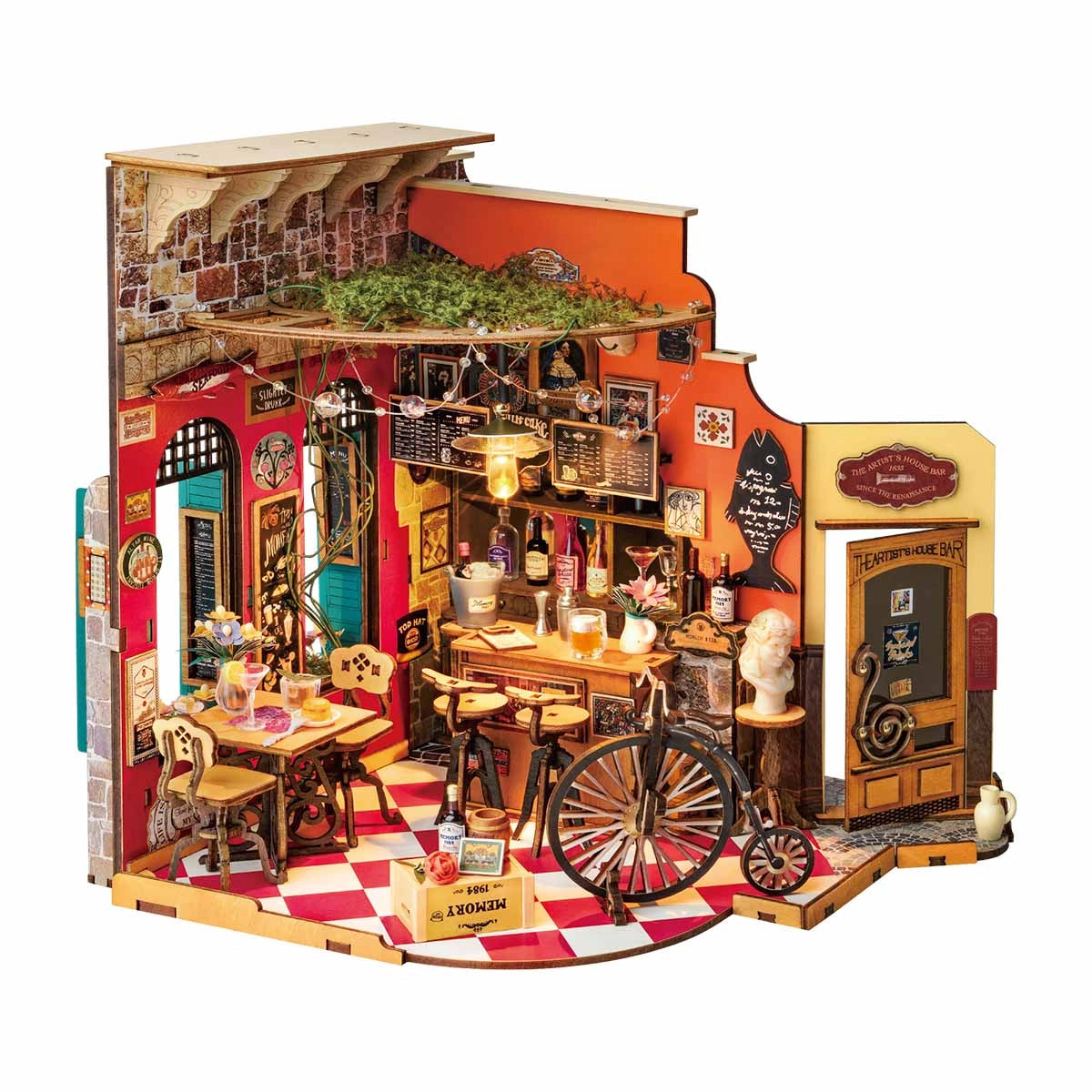Rolife DIY Miniature House - Cheers Bar & Dining