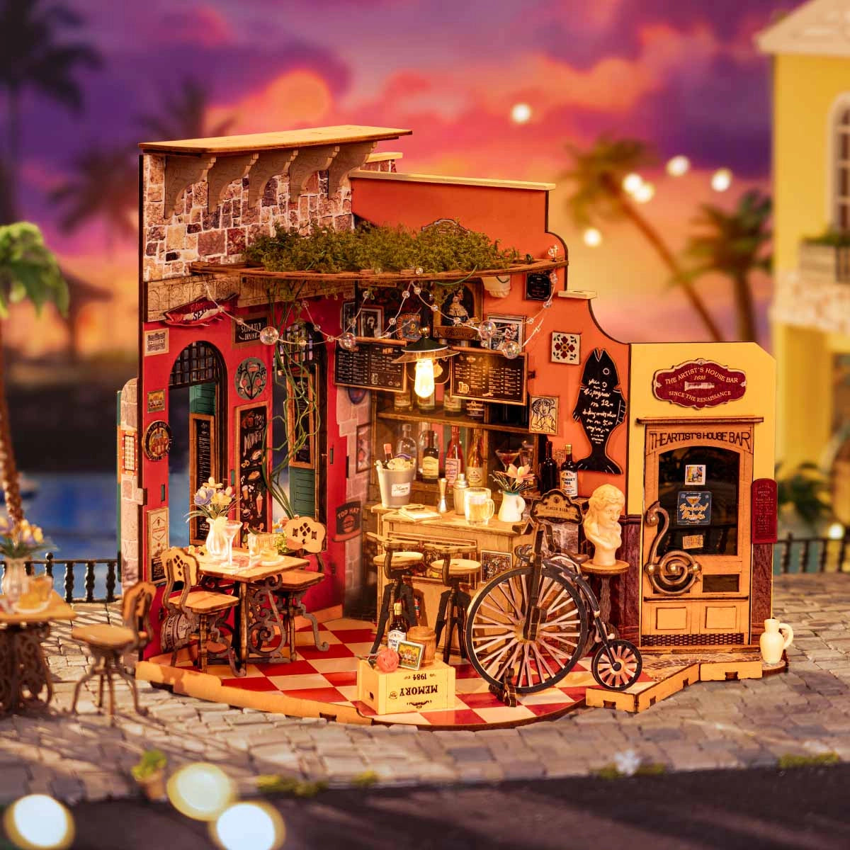 Rolife DIY Miniature House - Cheers Bar & Dining