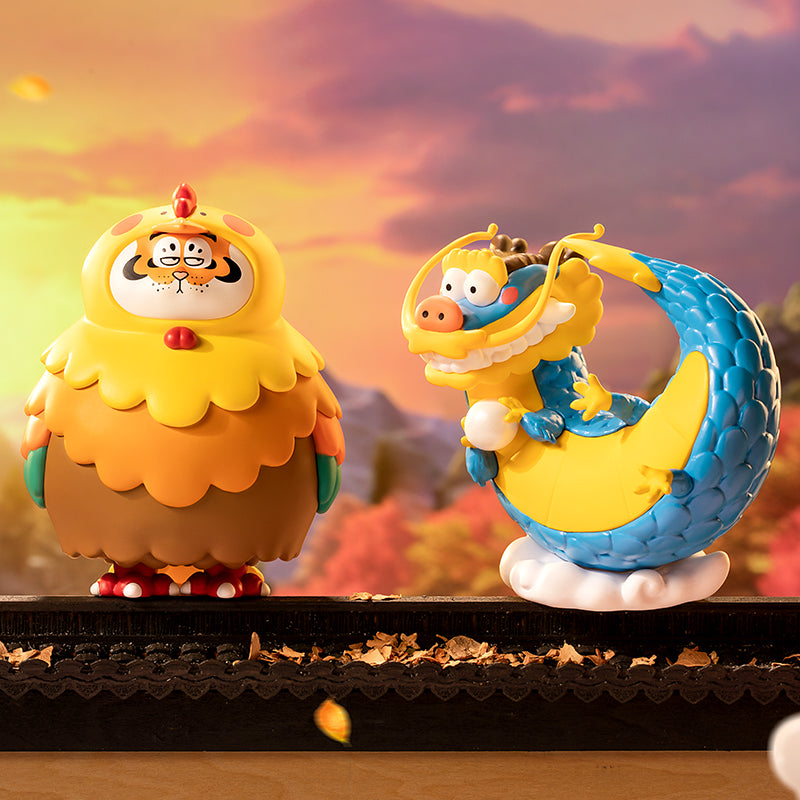 Fat Tiger Pang Hu Soaring Dragon Leaping Tiger Series Blind Box
