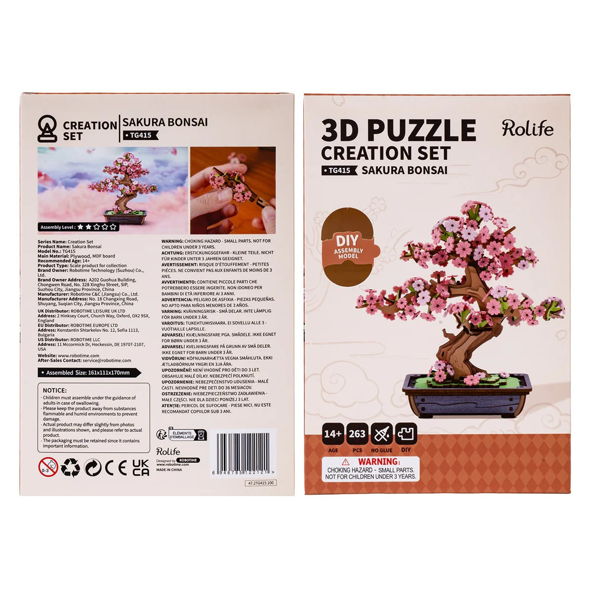 Rolife Sakura Bonsai