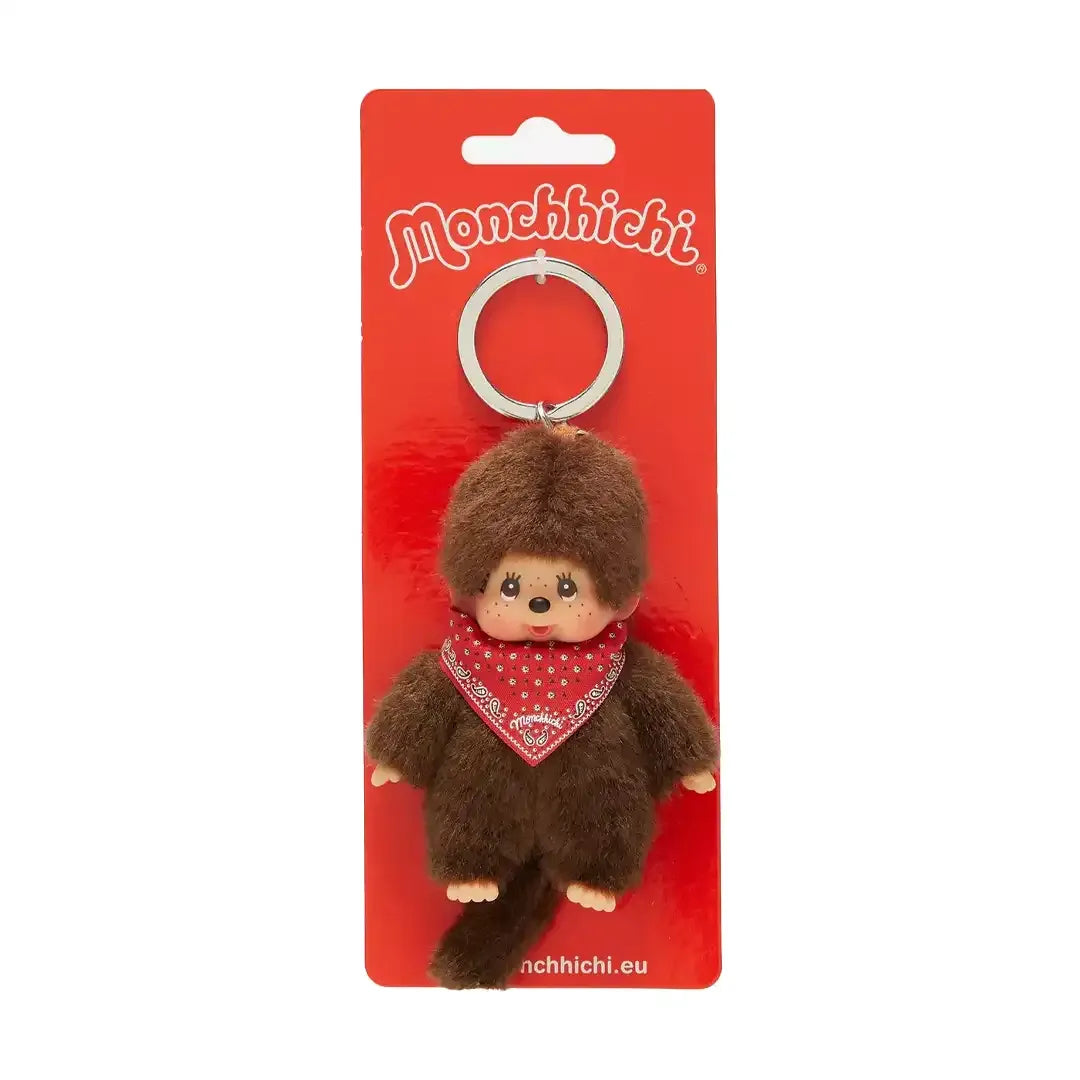 Monchhichi Bandana Boy Keychain