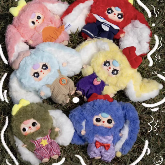 Baby Three Macaron Cute Bunny V2 Blind Box
