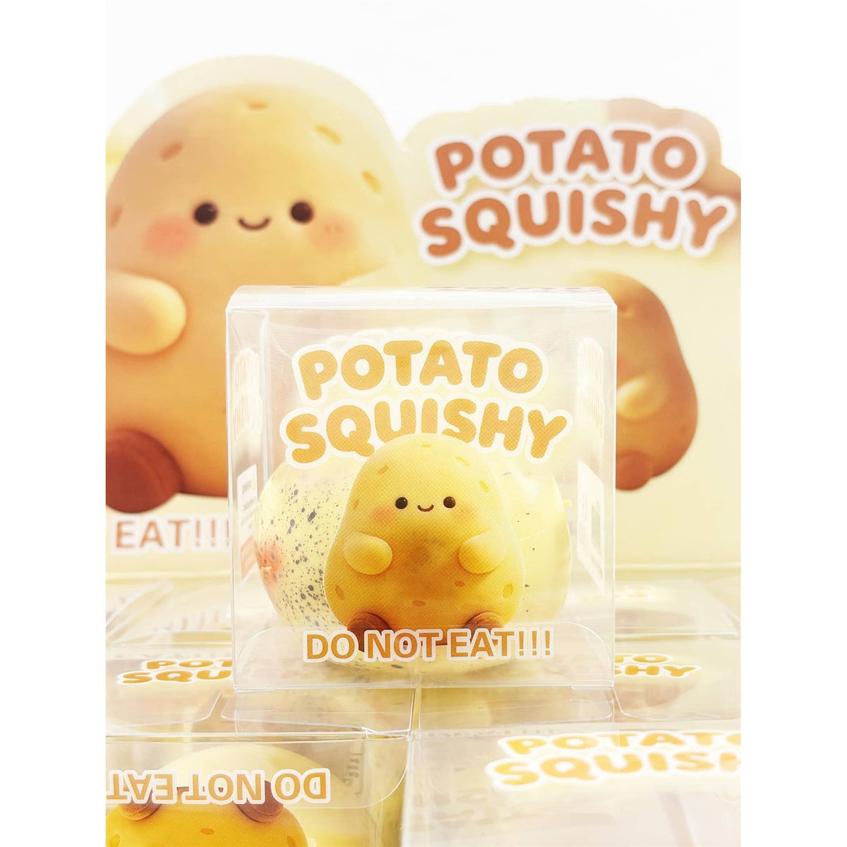 Crunch ASMR Potato Squishy with Crackly Sound: POTATO