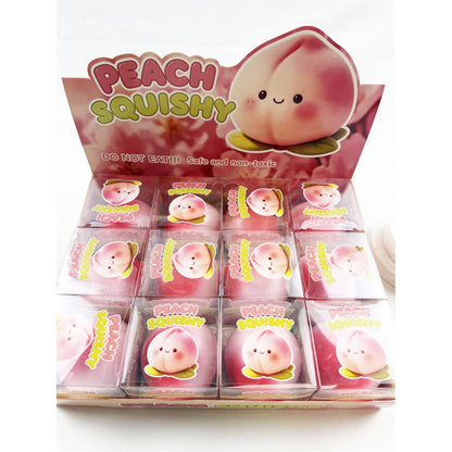 Peach Shaped Squishy Toy: PEACH