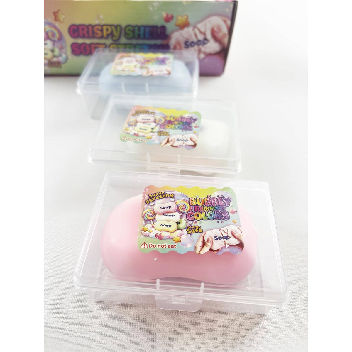 Scented Wax Crunchy Soap Squishy Toy: MIX COLOR