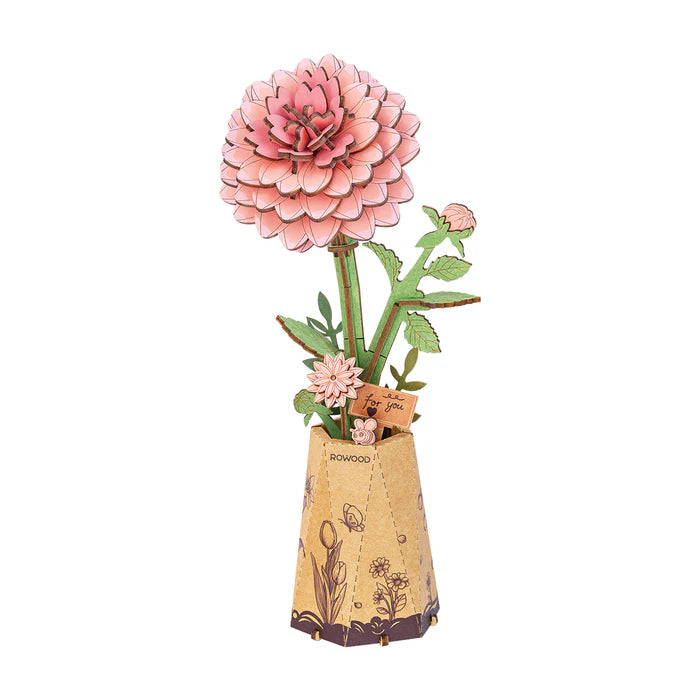 Rolife Pink Dahlia