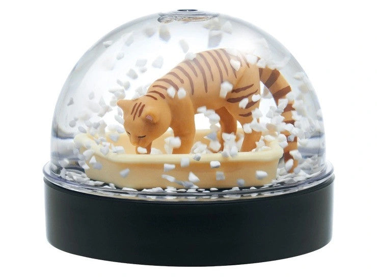 Cat Litter Snow Globe Blind Box