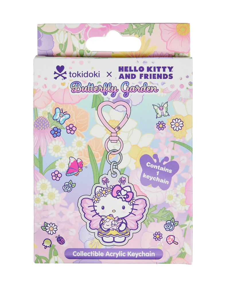 Tokidoki x HKF Butterfly Garden Blind Box Carabiner