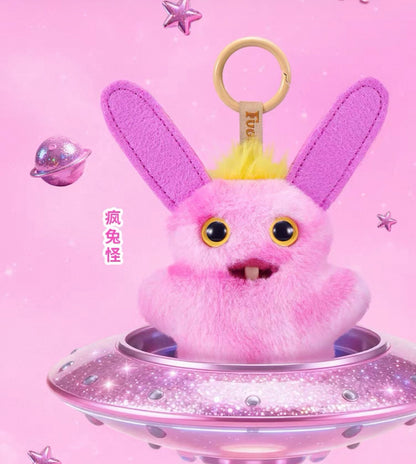 Fuggler-Cute and Fun Pink Plush Keychain Blind Box