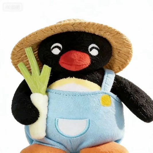 Pingu Happy Farm Series Plush Charm Blind Box