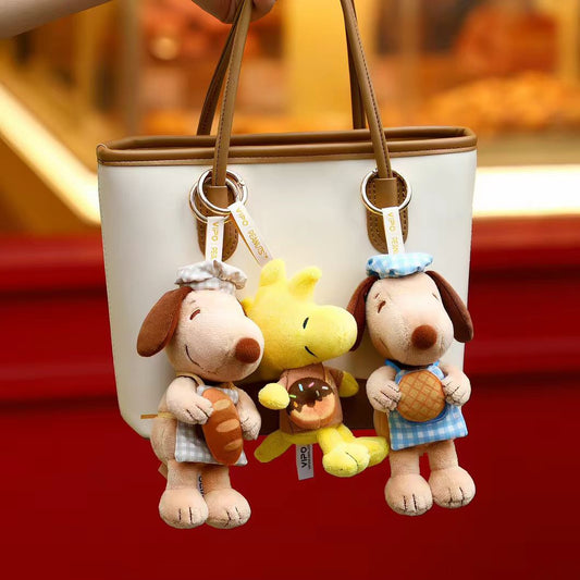 VIPO x Peanuts Snoopy Plush Keychains Bakery Series Blind Box